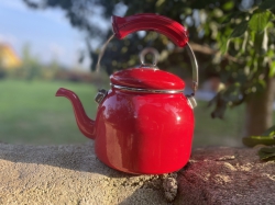 Olymp, Čajník s poklicí 2,5 l, červený 