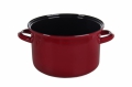 Smaltovaný hrnec BELIS STANDARD-BORDÓ, prům. 20 cm, objem 3.4 litry