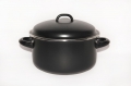 Smaltovaný hrnec BELIS  LUX, průměr 18 cm, objem 2.2 litru, síla plechu 2 mm 