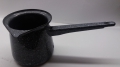 METALAC- smaltovaná džezva, dekor kámen, průměr 9 cm, 4 kávy 