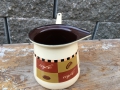 Metalac džezva v dekoru café, objem 0,4 litru 